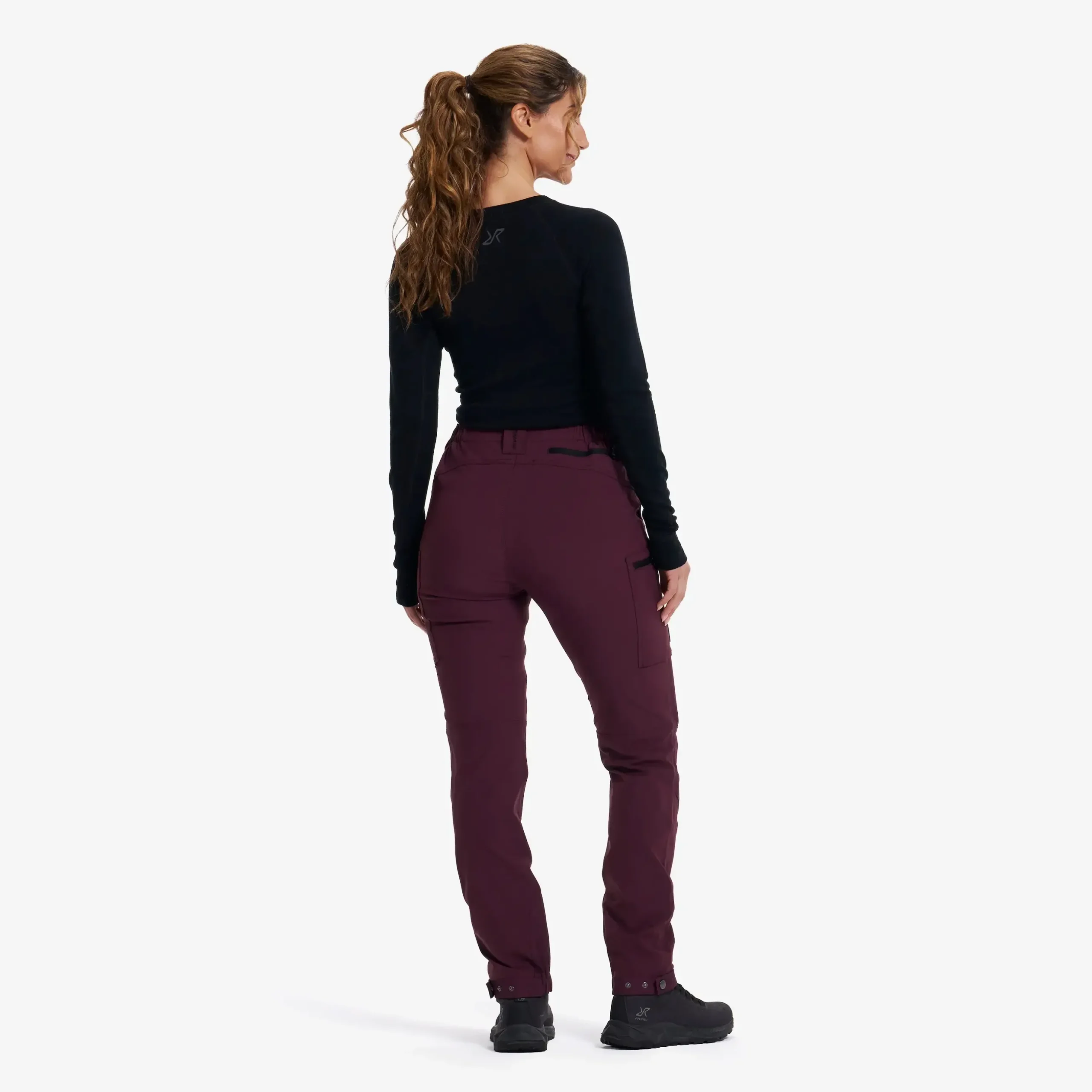 Nordwand Stretch High-waist Pants Damen Winetasting