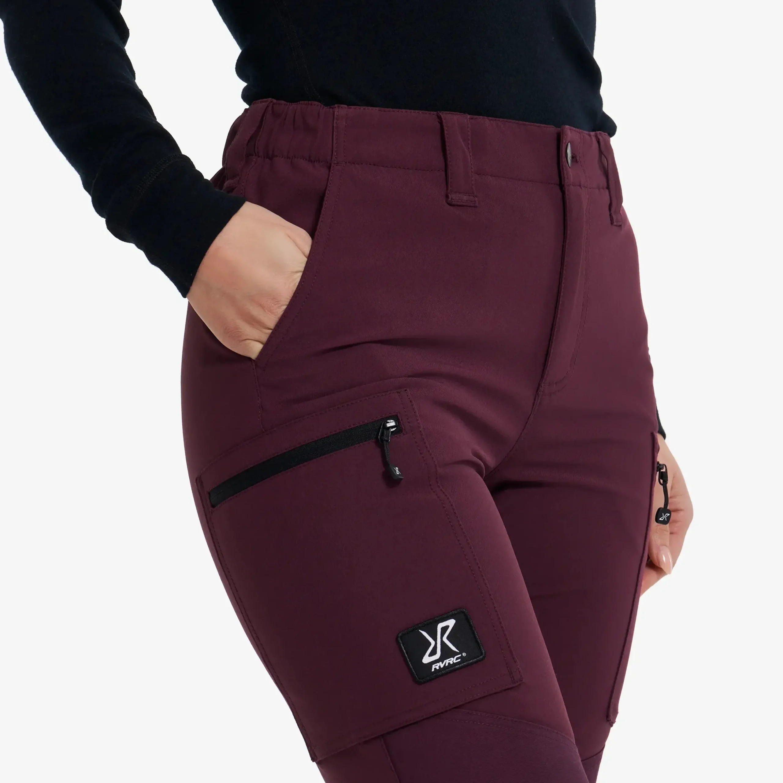 Nordwand Stretch High-waist Pants Damen Winetasting