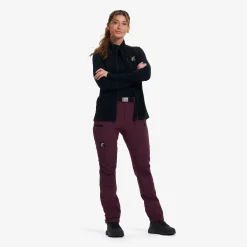 Nordwand Stretch High-waist Pants Damen Winetasting