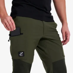 Nordwand Stretch Pants Herren Forest Night/Rosin Green