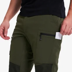 Nordwand Stretch Pants Herren Forest Night/Rosin Green