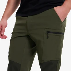 Nordwand Stretch Pants Herren Forest Night/Rosin Green