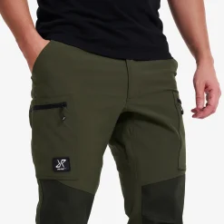 Nordwand Stretch Pants Herren Forest Night/Rosin Green