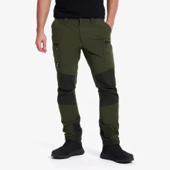 Nordwand Stretch Pants Herren Forest Night/Rosin Green