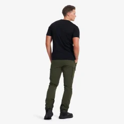 Nordwand Stretch Pants Herren Forest Night/Rosin Green