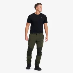 Nordwand Stretch Pants Herren Forest Night/Rosin Green