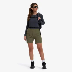 Nordwand Stretch Shorts Damen Grape Leaf