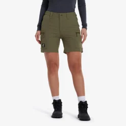 Nordwand Stretch Shorts Damen Grape Leaf