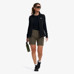 Nordwand Stretch Shorts Damen Moss Gray