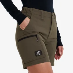 Nordwand Stretch Shorts Damen Moss Gray