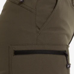 Nordwand Stretch Shorts Damen Moss Gray