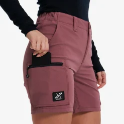 Nordwand Stretch Shorts Damen Vintage Rose