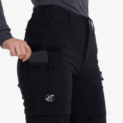 Nordwand Stretch Zip-off Pants Damen Black