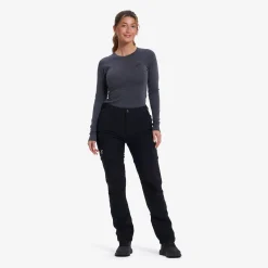 Nordwand Stretch Zip-off Pants Damen Black