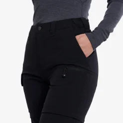 Nordwand Stretch Zip-off Pants Damen Black