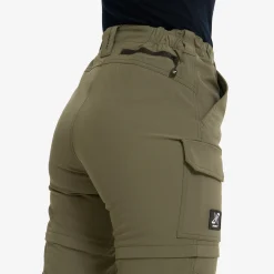 Nordwand Stretch Zip-off Pants Damen Grape Leaf