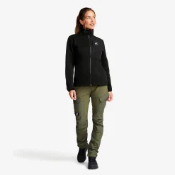 Northbound Fleece Jacket Damen Black