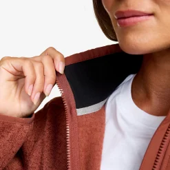 Northbound Fleece Jacket Damen Pink Mahogany