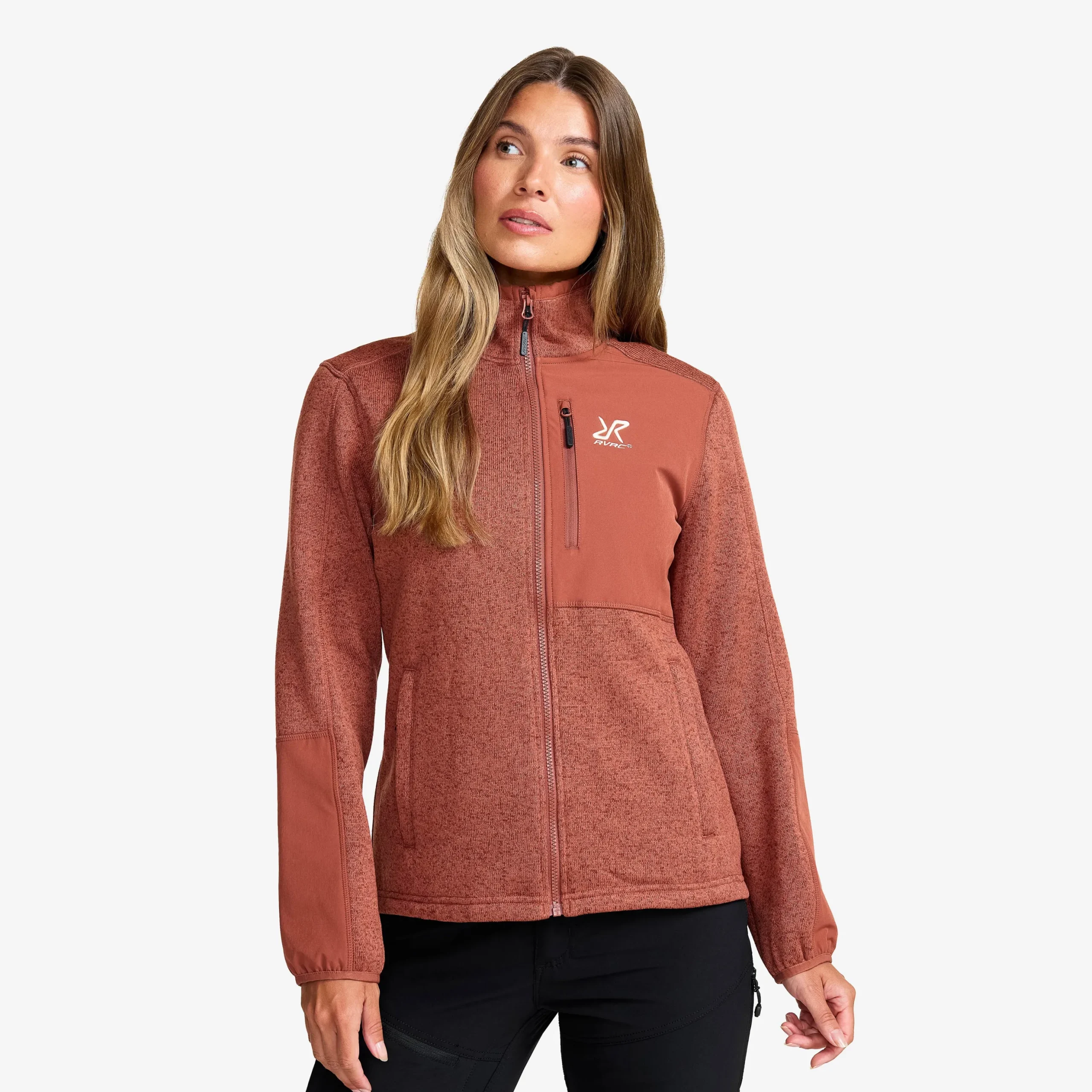 Northbound Fleece Jacket Damen Pink Mahogany