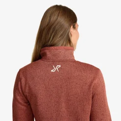 Northbound Fleece Jacket Damen Pink Mahogany