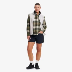 Northbound Fleece Vest Damen Grey Melange