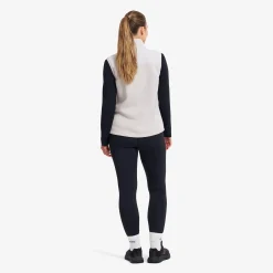 Northbound Fleece Vest Damen Grey Melange