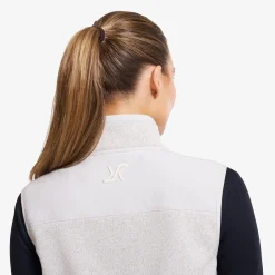 Northbound Fleece Vest Damen Grey Melange