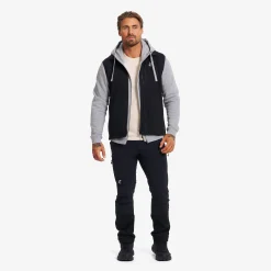 Northbound Fleece Vest Herren Black