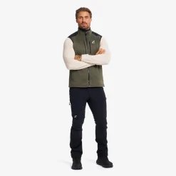 Northbound Fleece Vest Herren Grape Leaf