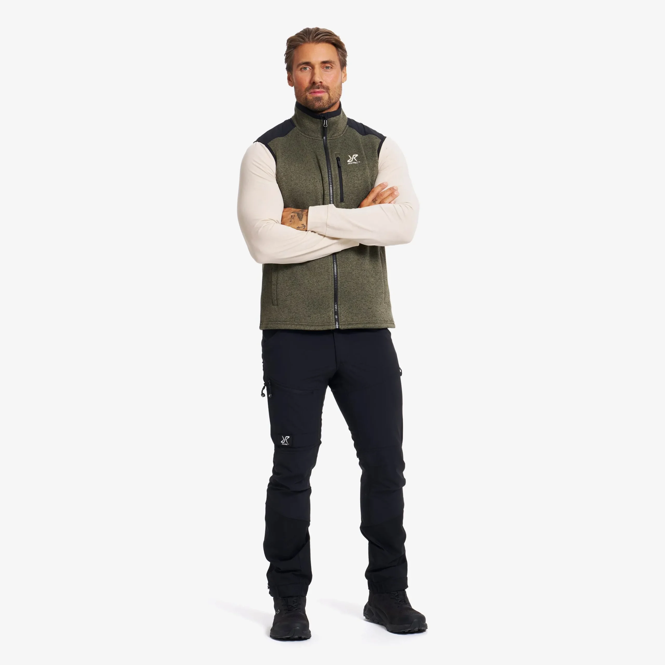 Northbound Fleece Vest Herren Grape Leaf