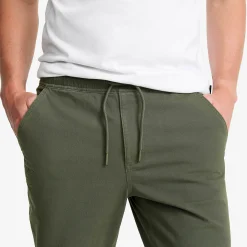 Oak Twill Stretch Joggers Herren Kambaba Green