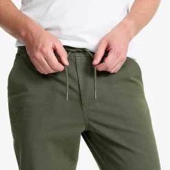 Oak Twill Stretch Joggers Herren Kambaba Green