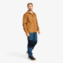 Outback Fleece Lined Overshirt Herren Rubber