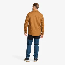 Outback Fleece Lined Overshirt Herren Rubber