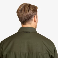 Outback Fleece Lined Overshirt Herren Deep Depths