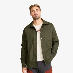 Outback Fleece Lined Overshirt Herren Deep Depths