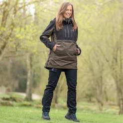 Outdoor Anorak Damen Mud