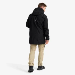 Outdoor Anorak Herren Black