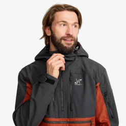 Outdoor Anorak Herren Rusty Orange