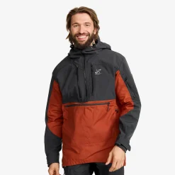 Outdoor Anorak Herren Rusty Orange