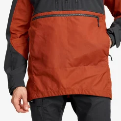 Outdoor Anorak Herren Rusty Orange
