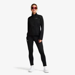 Pace Wind Tights Damen Black