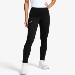 Pace Wind Tights Damen Black