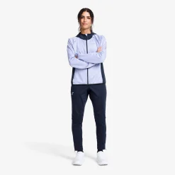 Pace Wind Tights Damen Navy