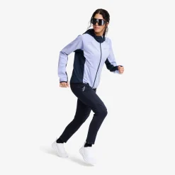 Pace Wind Tights Damen Navy