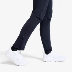 Pace Wind Tights Damen Navy
