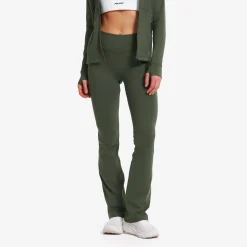 Paragon Flare Leggings Damen Kambaba Green