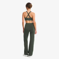 Paragon Soft Wide Flare Leggings Damen Kambaba Green