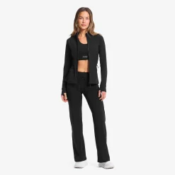 Paragon Soft Wide Flare Leggings Damen Black