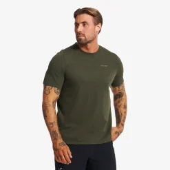 Performance Soft Mesh T-shirt Herren Forest Night
